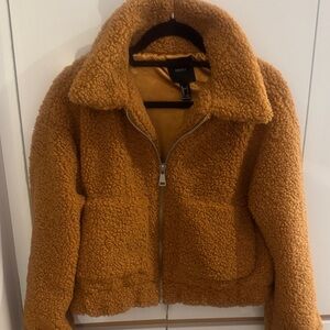 Forever 21 Warm Brown Teddy Jacket